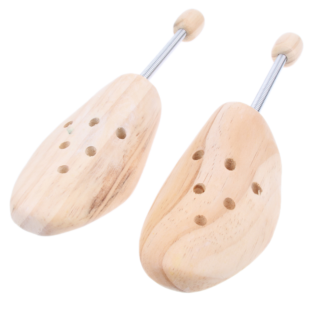 Shoe Tree Cedar - 2Pcs Pria Wanita Kayu Cedar Sepatu