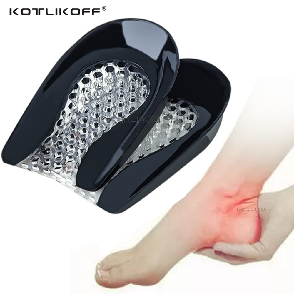 Heel Liner Grip - Silicone Gel Tumit Pad untuk Penyerapan