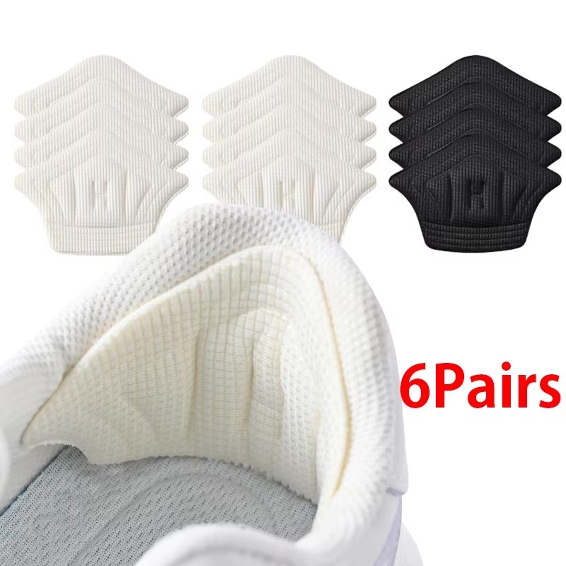 Heel Liner Grip - 1/2/6 Pasang Bantalan Tumit Sepatu Olahraga,