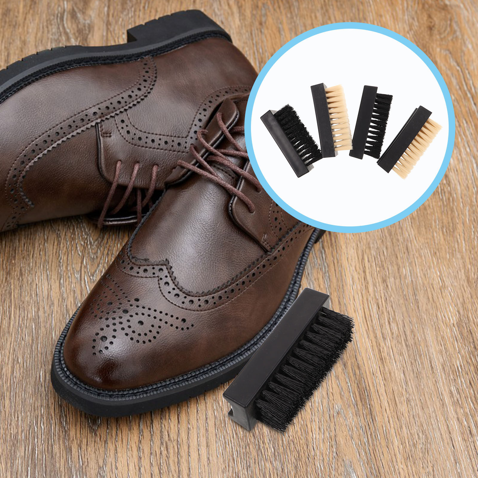 Sneaker Care Suede - 4Pcs Set Sikat Pembersih Sepatu Multifungsi