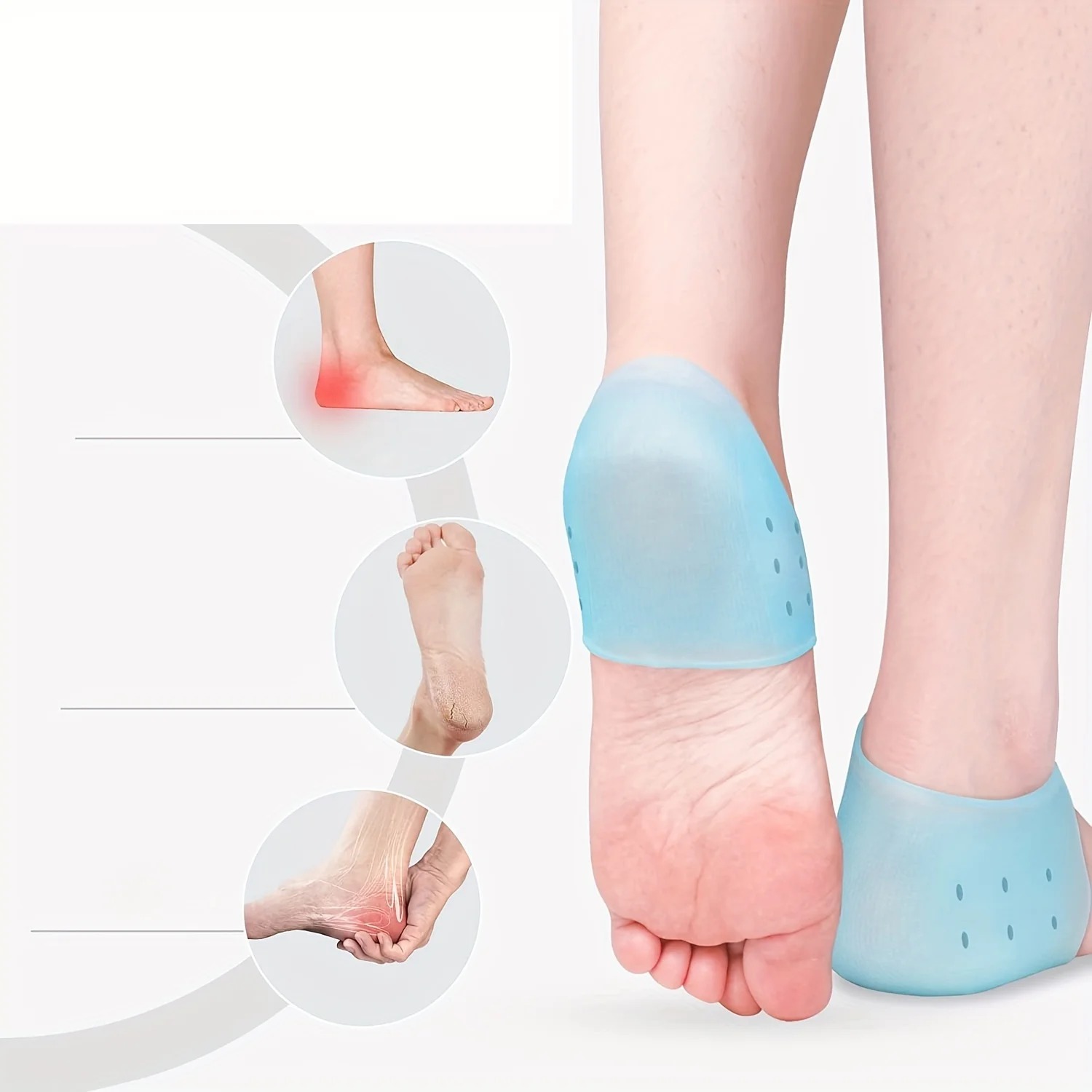 2PCS Bantalan Tumit Silikon Ge - Heel Liner Grip ulasan dan harga