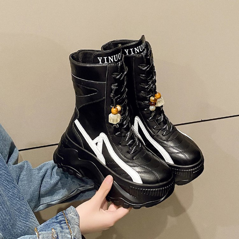 Sepatu Boots Wanita Baru 8CM M - Sneaker Zone ulasan dan harga