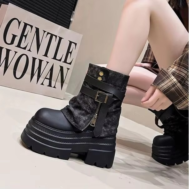 Sepatu Boots Pendek Chunky Mus - Sneaker Zone ulasan dan harga