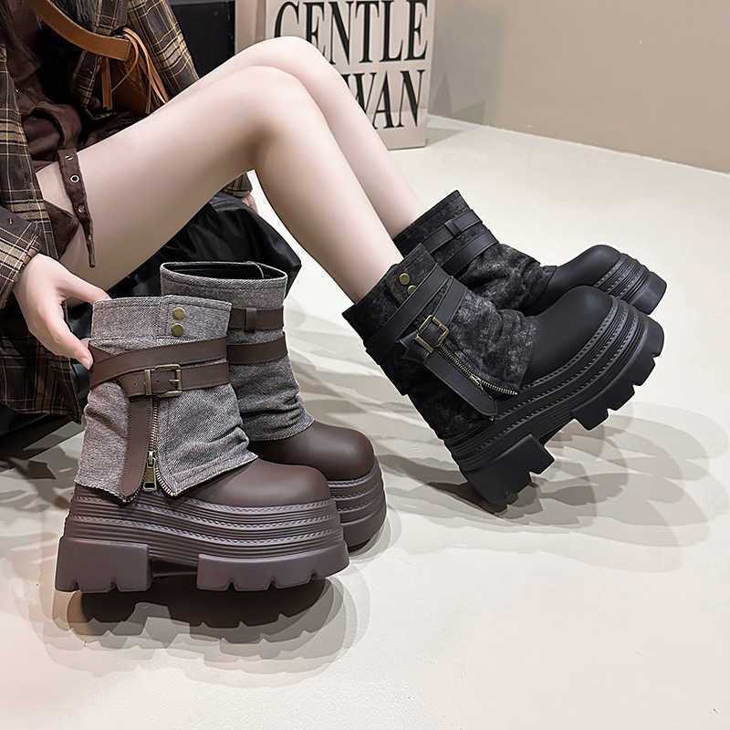 Sepatu Boots Pendek Chunky Mus - Sneaker Zone ulasan dan harga