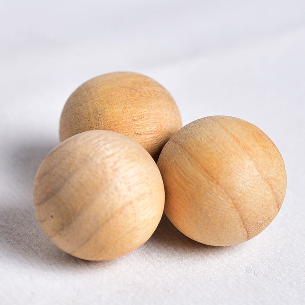 10/50/100 Buah Bola Kayu Cedar - Shoe Tree Cedar ulasan dan harga