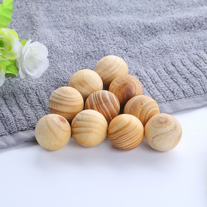 10/50/100 Buah Bola Kayu Cedar - Shoe Tree Cedar ulasan dan harga
