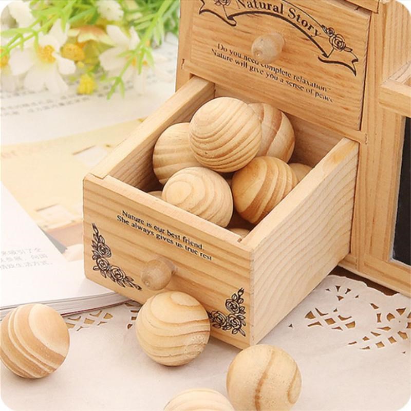 10/50/100 Buah Bola Kayu Cedar - Shoe Tree Cedar ulasan dan harga